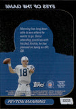1999 Peyton Manning Topps Stadium Club Chrome EYES OF THE GAME #SCCE25 Indianapolis Colts