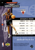 1998-99 Michael Jordan Upper Deck AERODYNAMICS #A1 Chicago Bulls