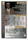 1995-96 Kevin Garnett Topps Finest ROOKIE RC #115 Minnesota Timberwolves