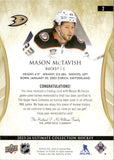 2023-24 Mason McTavish Upper Deck Ultimate Collection JUMBO JERSEY 98/149 #2 Anaheim Ducks