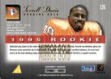 1995 Terrell Davis Pinnacle Select Certified MIRROR GOLD ROOKIE RC #126 Denver Broncos *NRMT CORNER*