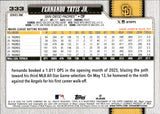 2026 Fernando Tatis Jr. Topps SERIES ONE TEAM LOGO BORDER SP #333 San Diego Padres