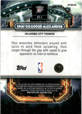 2025-26 Shai Gilgeous-Alexander Topps Cosmic Chrome EXTRATERRESTRIAL REFRACTOR #ET-1 Oklahoma City Thunder