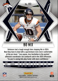 2025 Bo Nix Panini Phoenix GREEN PYRAMIDS 163/285 #83 Denver Broncos