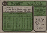1974 Willie Stargell Topps #100 Pittsburgh Pirates BV$30