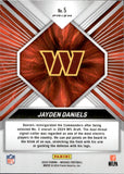2024 Jayden Daniels Panini Mosaic OVERDRIVE SILVER MOSIAC PRIZM ROOKIE RC #5 Washington Commanders