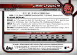 2022 Jimmy Crooks III Bowman Chrome Draft 1ST BOWMAN AUTOGRAPH AUTO #CDA-JCS St. Louis Cardinals