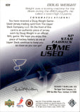 2003-04 Doug Weight Upper Deck SP Game Used SP STAR FABRICS GAME-USED JERSEY #101 St. Louis Blues