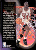 1993-94 Michael Jordan Fleer INSIDE OUTSIDE #4 Chicago Bulls *NRMT*