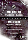 2025 James White Topps Resurgence MOLECULAR MARKS GOLD AUTOGRAPH 1/50 AUTO #MM-JW New England Patriots