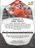 2020 Mike Trout Panini Prizm RED PRIZM #196 Los Angeles Angels