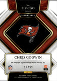 2021 Chris Godwin Panini Select SIGNATURES BLUE PRIZM AUTOGRAPH 97/99 AUTO #SIP-CGO Tampa Bay Buccaneers