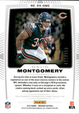2019 David Montgomery Panini Obsidian ROOKIE AUTOGRAPH 11/150 RC AUTO #RA-DMO Chicago Bears