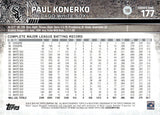 2015 Paul Konerko Topps SERIES 1 WITH FANS SP PHOTO VARIATION #177 Chicago White Sox
