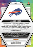 2024 James Cook Panini Mosaic KALEIDOSCOPIC PRIZM SP! #1 Buffalo Bills