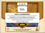 2023 Zach Charbonnet Panini Chronicles GOLD STANDARD DRAFT PICKS AUTOGRAPH ROOKIE JERSEY AUTO RC 141/199 GS-ZC UCLA Bruins Seattle Seahawks