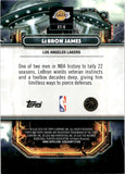 2025-26 Lebron James Topps Cosmic Chrome EXTRATERRESTRIAL #ET-8 Los Angeles Lakers