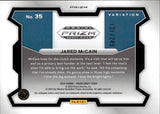 2024 Jared McCain Panini Prizm Draft Picks BLUE WAVE PRIZM ROOKIE 131/249 RC #35 Philadelphia 76ers Duke Blue Devils