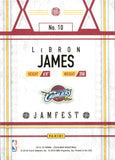 2015-16 Lebron James Panini Excalibur JAMFEST #10 Cleveland Cavaliers