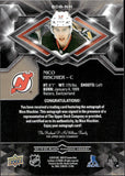 2019-20 Nico Hischier Upper Deck Black Diamond AUTOGRAPH GOLD 64/99 AUTO #BDB-NH New Jersey Devils