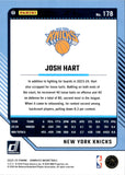 2024-25 Josh Hart Panini Donruss BLUE WEDGE 25/75 #178 New York Knicks