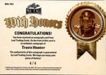 2024 Travis Hunter Leaf Metal WITH HONORS GREEN MOJO AUTOGRAPH ROOKIE AUTO RC 4/4 #WH-TH1 Jacksonville Jaguars Colorado Buffaloes