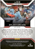 2022 Dylan Carlson Panini Prizm DEBUT SIGNATURES AUTOGRAPH AUTO #DS-DC St. Louis Cardinals