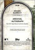 2025 Michael McGreevy Topps Museum Collection ROOKIE ARCHIVAL AUTOGRAPH 10/10 RC AUTO #AA-MM St. Louis Cardinals