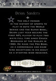 1997 Deion Sanders Donruss LEGENDS OF THE FALL 7043/10000 #7 Dallas Cowboys