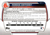 2023 Roman Anthony Bowman Chrome Prospects 1ST BOWMAN #BCP-71 Boston Red Sox 1