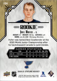 2020-21 Joel Hofer Upper Deck Stature ROOKIE 230/399 RC #124 St. Louis Blues