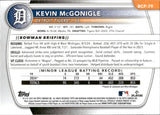 2025 Kevin McGonigle Bowman Chrome Propects 1ST BOWMAN MOJO REFRACTOR #BCP-79 Detroit Tigers 2