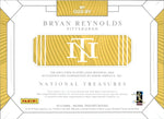 2019 Bryan Reynolds Panini National Treasures GAME GEAR SIGNATURES TRIPLE JERSEY AUTOGRAPH 98/99 AUTO #GGS-BY Pittsburg Pirates