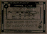 1994-95 Pavel Bure Topps Finest BRONZE METAL #4 Vancouver Canucks