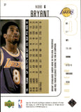1999-00 Kobe Bryant Upper Deck SPx #37 Los Angeles Lakers