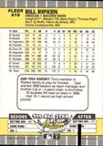1989 Bill Ripken Fleer FF ERROR SAW CUT #616 Baltimore Orioles *NRMT*