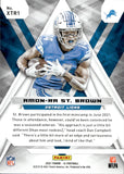 2021 Amon-Ra St. Brown Panini XR XTREME ROOKIES BLUE 20/99 RC #XTR1 Detroit Lions