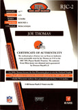 2007 Joe Thomas Playoff Absolute Memorabilia ROOKIE JERSEY COLLECTION RC #RJC-2 Cleveland Browns