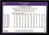 2009-10 Kobe Bryant Topps #123 Los Angeles Lakers 1