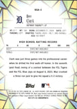 2023 Max Clark Bowman Draft STAINED GLASS #BGA-2 Detroit Tigers