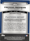 2010 Freddie Freeman Bowman Platinum PROSPECTS PURPLE REFRACTOR #PP13 Atlanta Braves