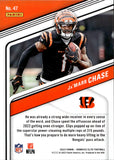 2023 Ja'Marr Chase Panini Donruss Elite ASPIRATIONS 77/299 #47 Cincinnati Bengals