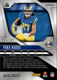 2024 Puka Nacua Panini Prizm ORANGE PRIZM 237/249 #168 Los Angeles Rams