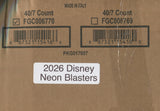 2026 Topps Disney Neon Blaster, 40 Box Case