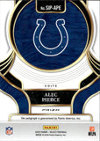 2025 Alec Pierce Panini Select AUTOGRAPH AUTO #SIP-APE Indianapolis Colts