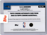 2025-26 Paolo Banchero Topps Chrome AUTOGRAPH AUTO #TCA-PB Orlando Magic