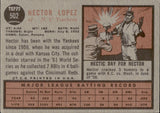 1962 Hector Lopez Topps #502 New York Yankees BV$15