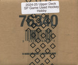 2024/25 Upper Deck SP Game Used Hockey Hobby, 20 Box Master Case