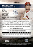 2024 Matt Holliday Topps Stadium Club AUTOGRAPH AUTO #SCBA-MH St. Louis Cardinals