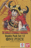 One Piece The World's Strongest Warriors (DP-12), Double Pack Box